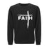 Faith Brush Stroke Sweatshirt